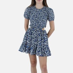 French connection Bethany Verona cutout mini dress size 0